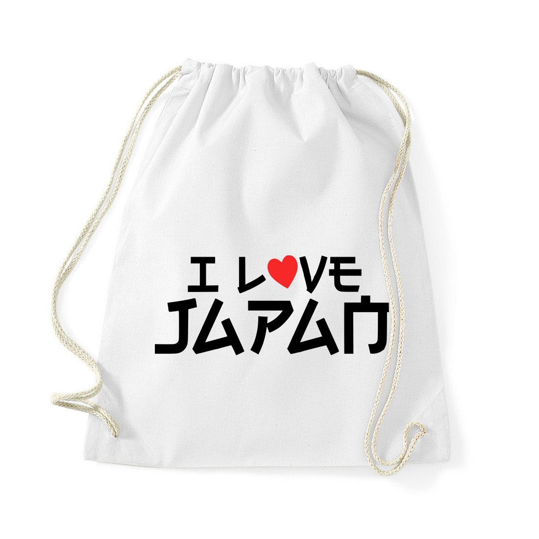 i love japán japan Fehér Tornazsák