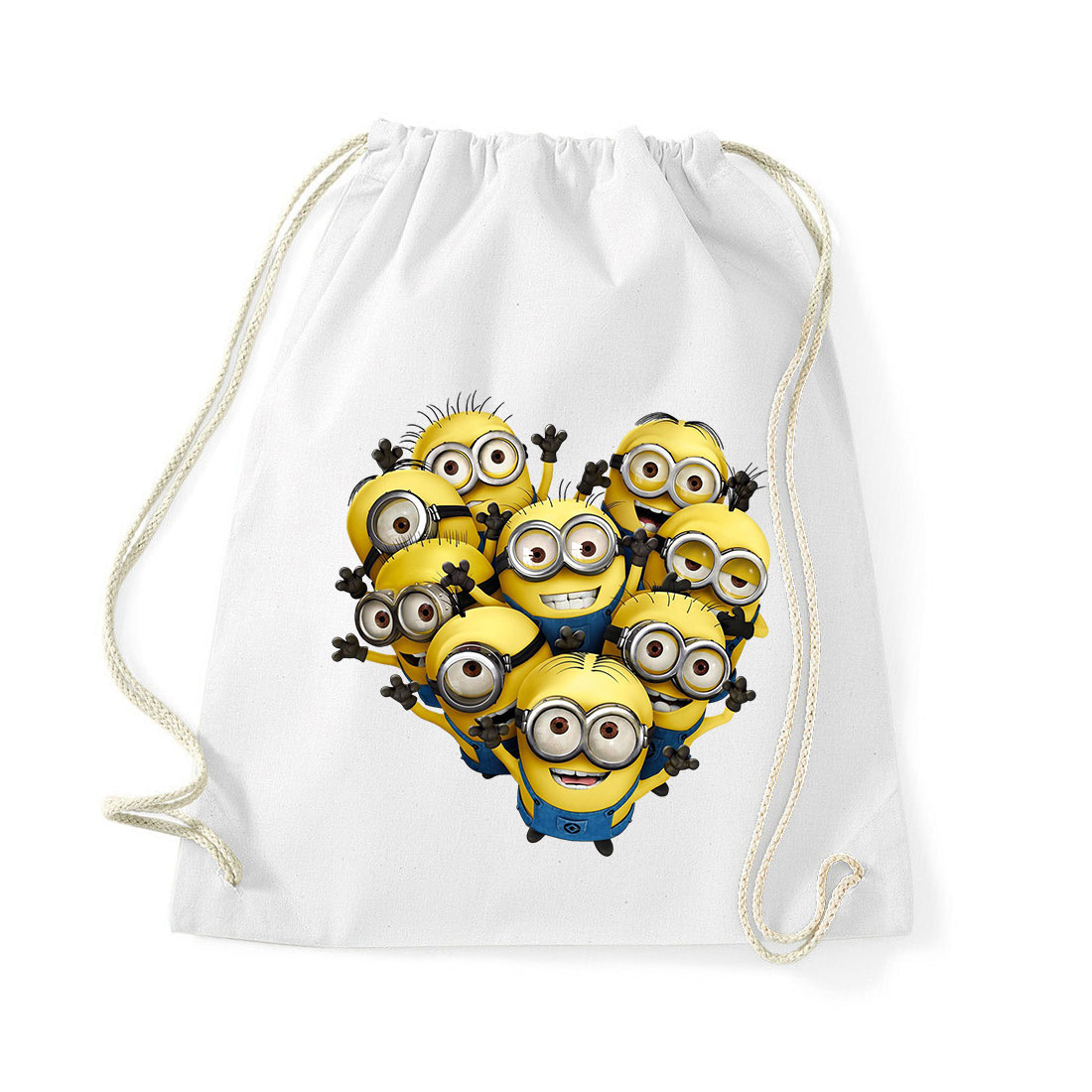 minyonok minions Fehér Tornazsák