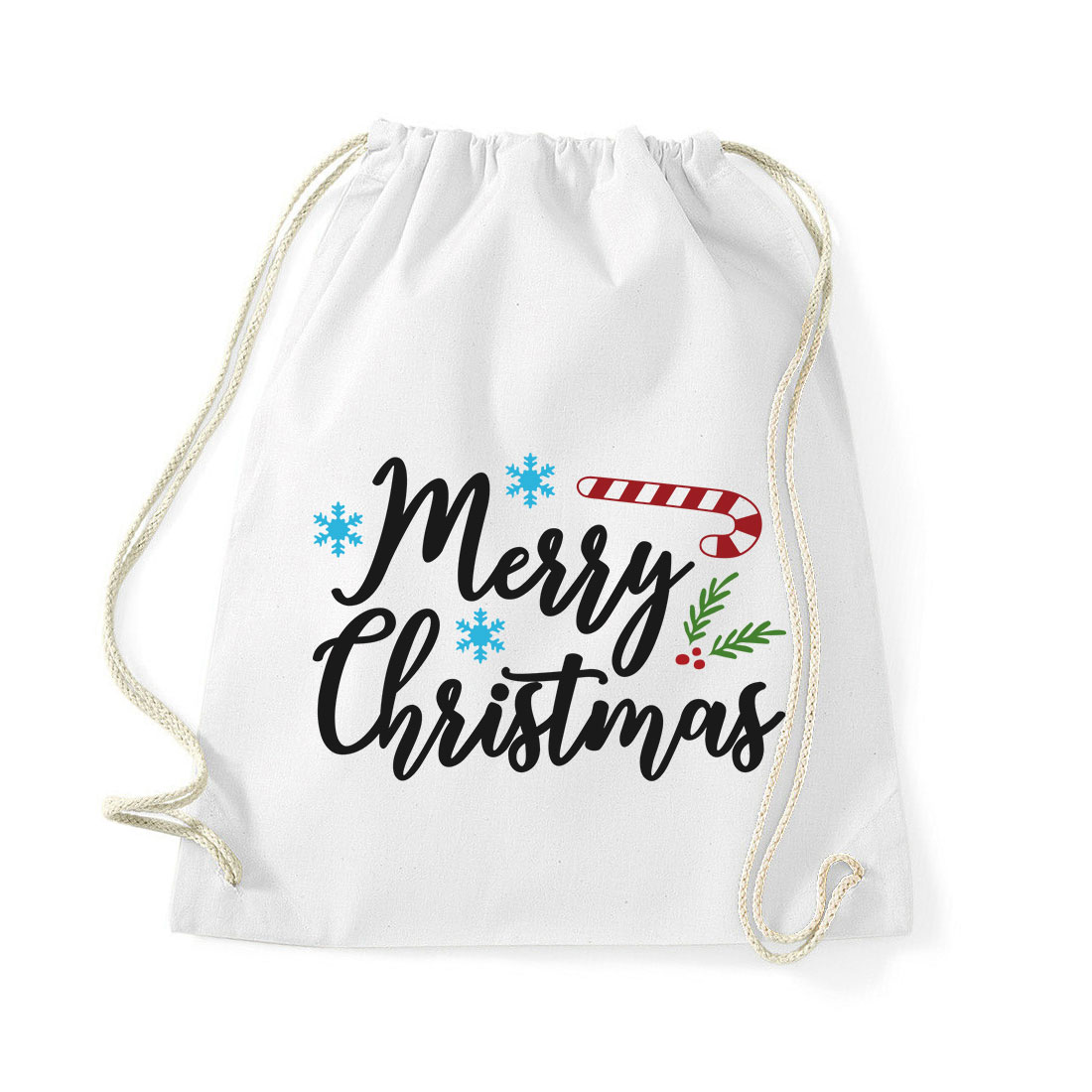 karácony christmas Fehér Tornazsák