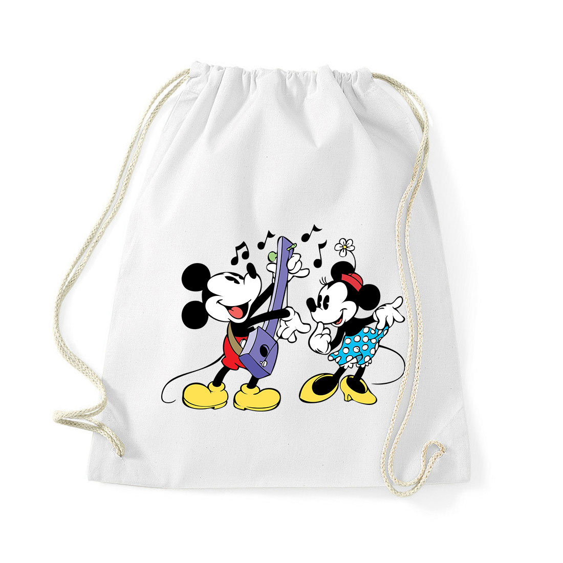 mickey és minnie egér Fehér Tornazsák