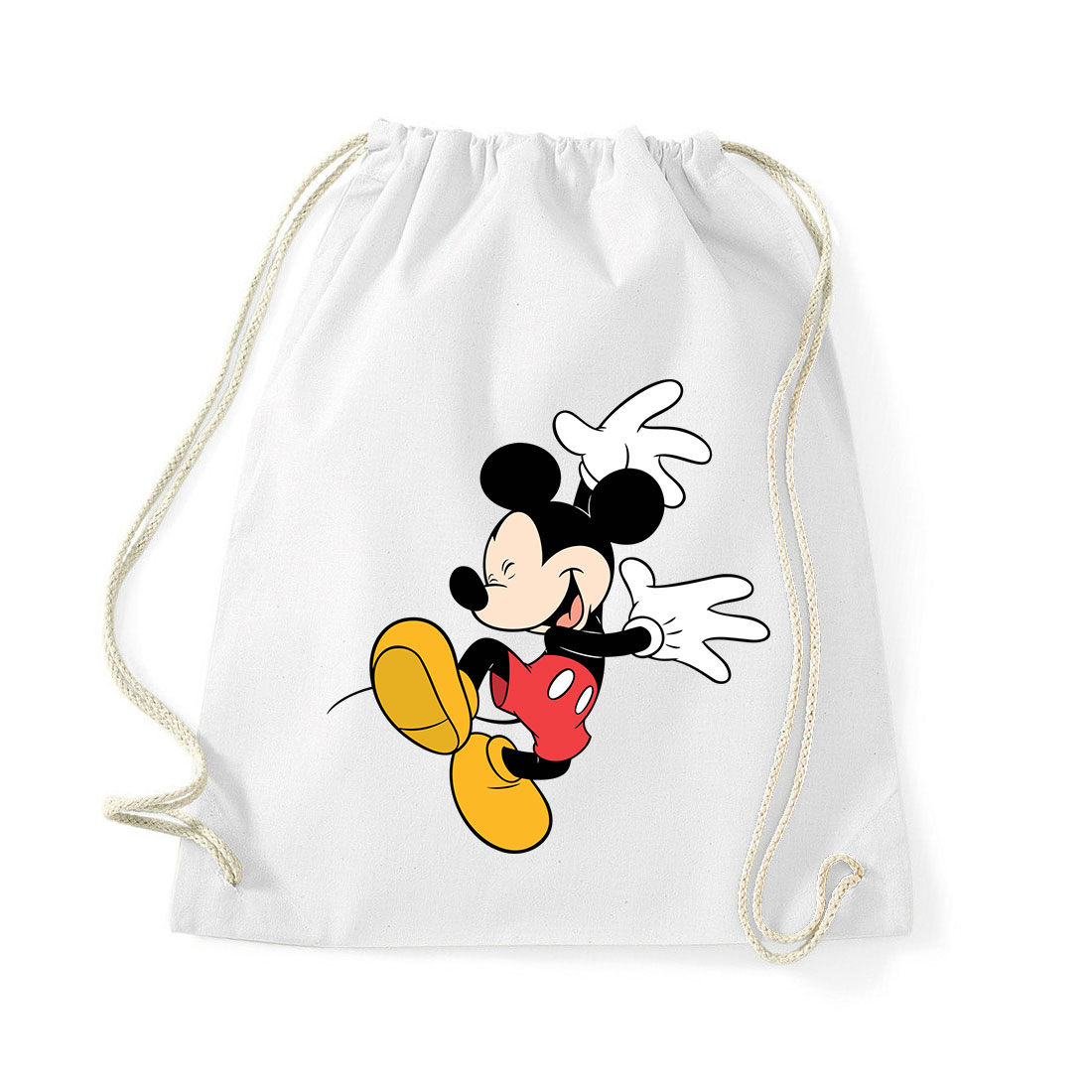 mickey egér táncol Fehér Tornazsák