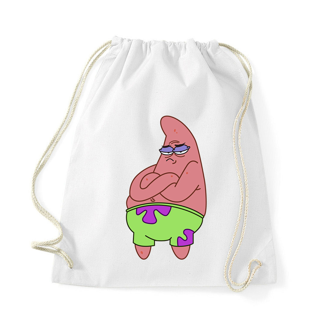 patrik csillag patric star spongya bob Fehér Tornazsák