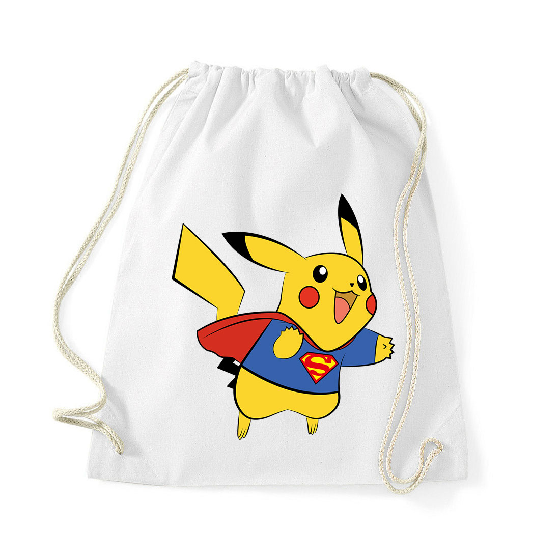 pokemon pikachu Fehér Tornazsák