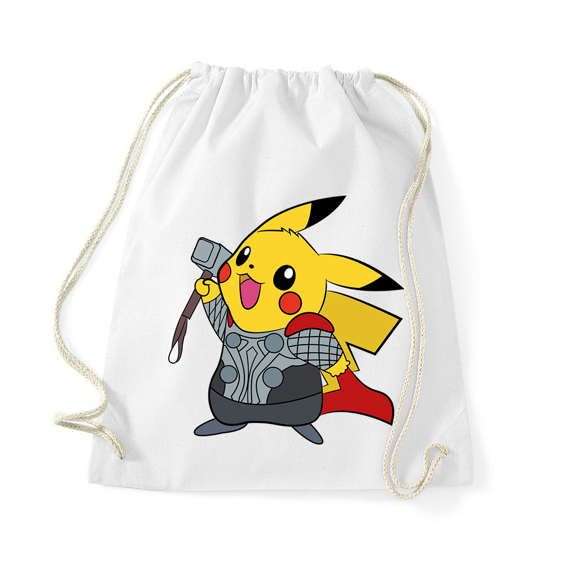 pokemon pikachu Fehér Tornazsák
