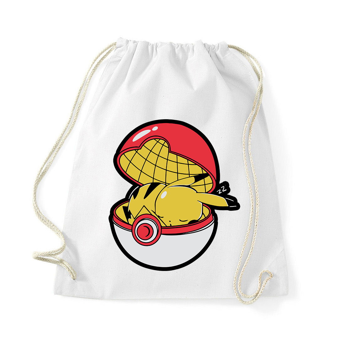 pokemon pikachu Fehér Tornazsák