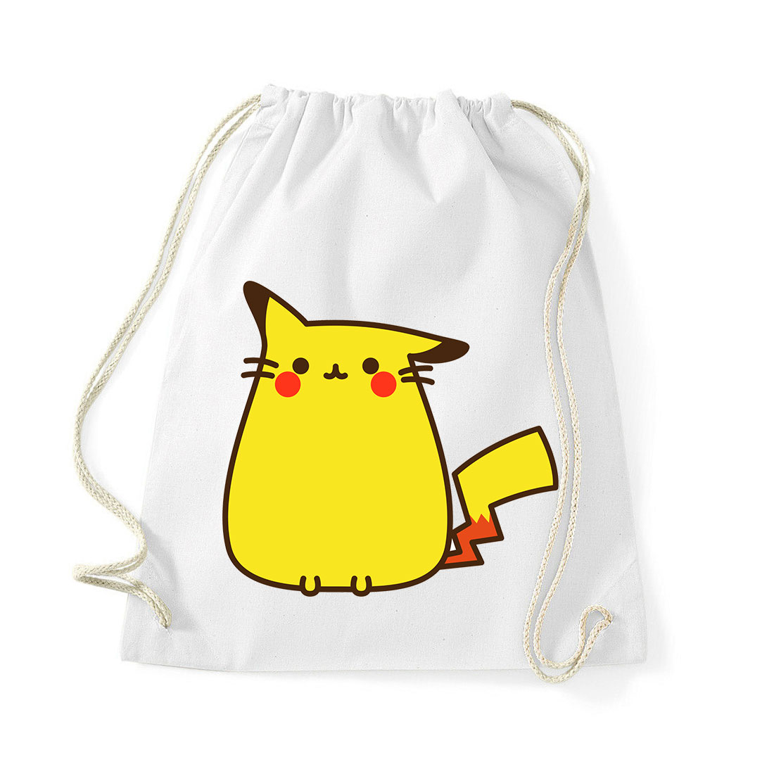 pusheen macska macskás cica cicás Fehér Tornazsák