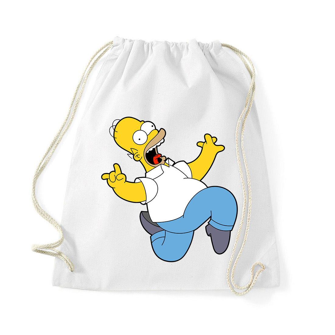 homer simpson Fehér Tornazsák