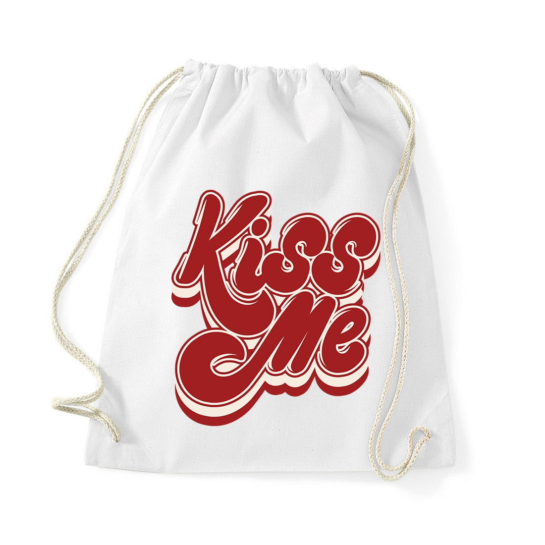 kiss me Fehér Tornazsák