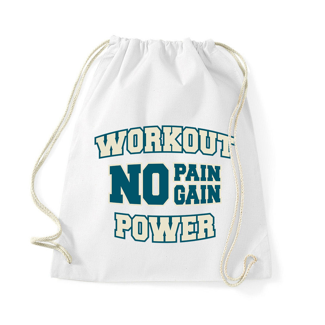 kondi no pain no gain workout Fehér Tornazsák