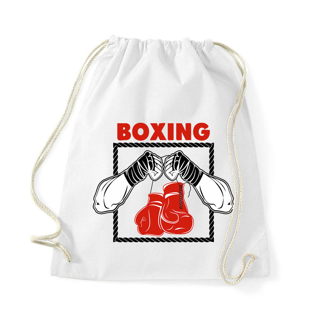 Boxing box Fehér Tornazsák