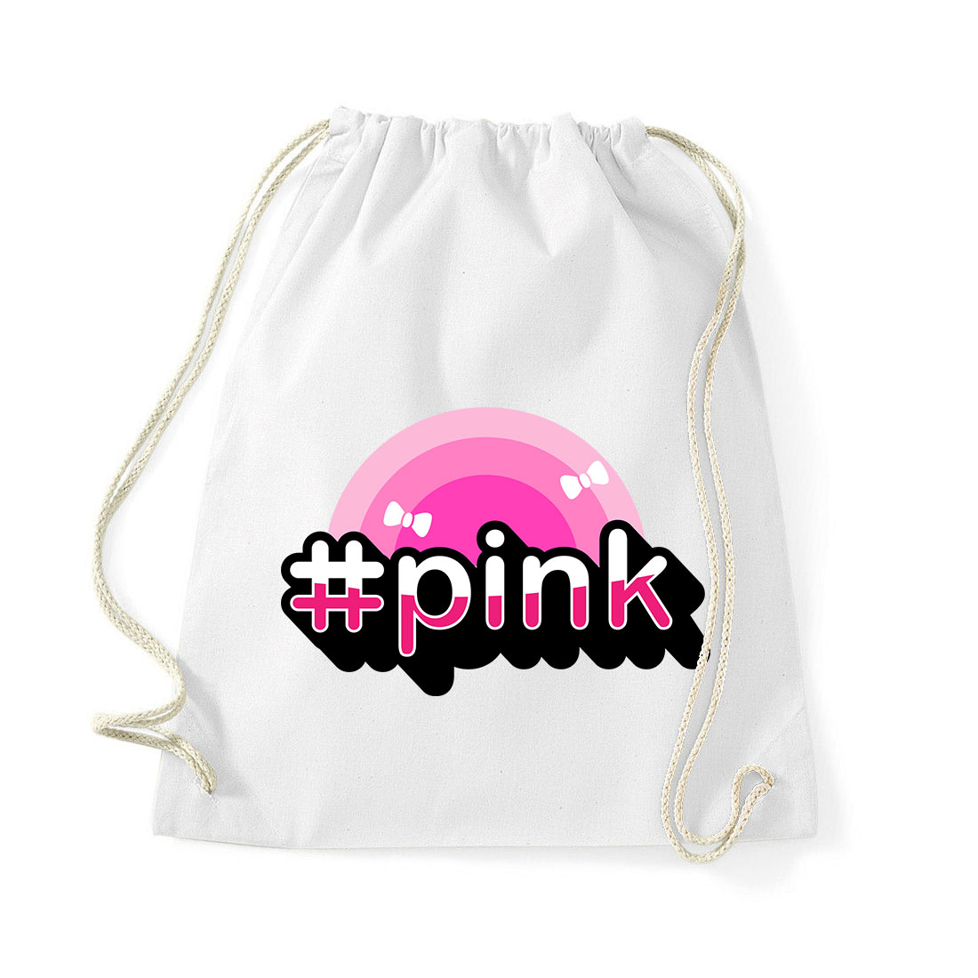 Pink Fehér Tornazsák