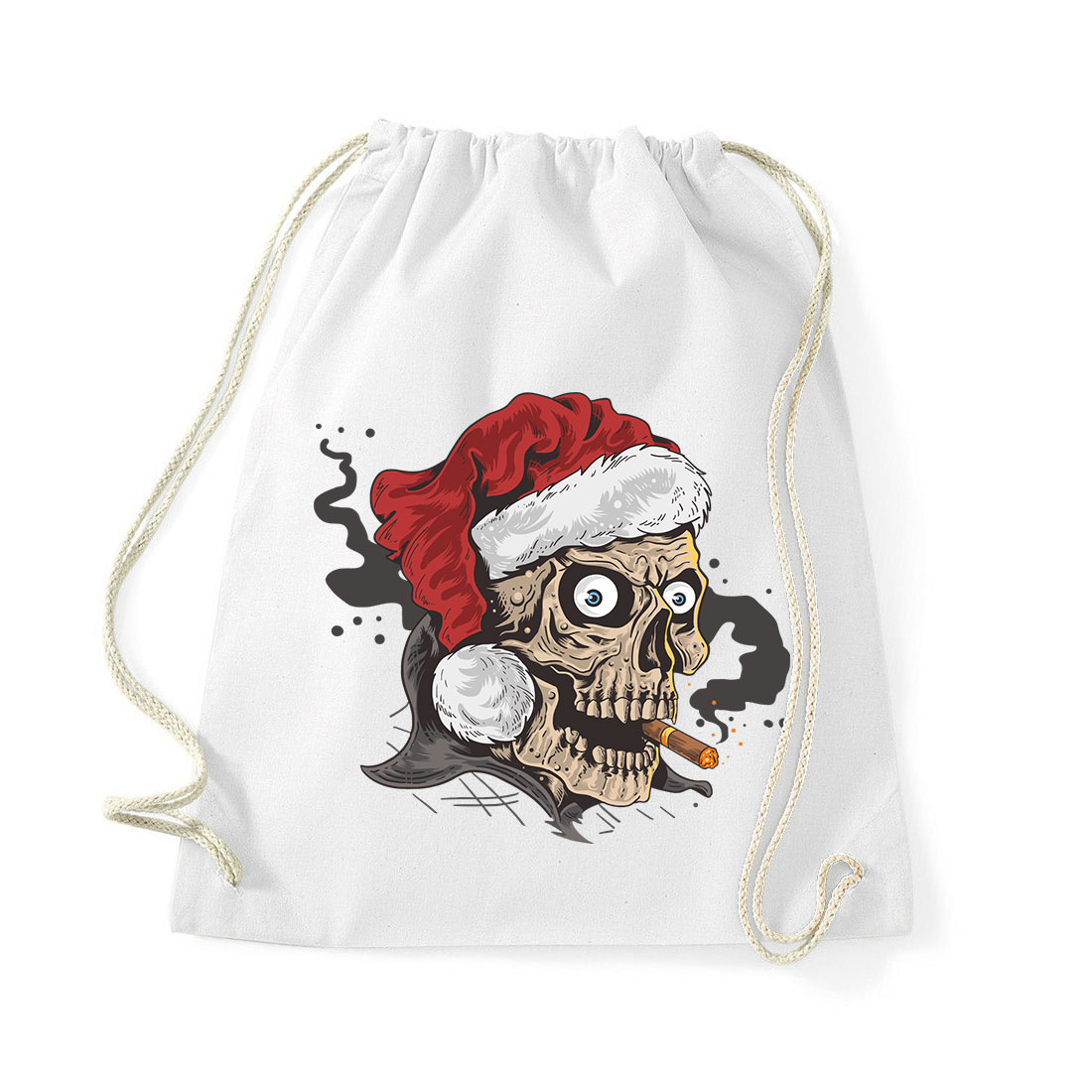 santa koponya Fehér Tornazsák