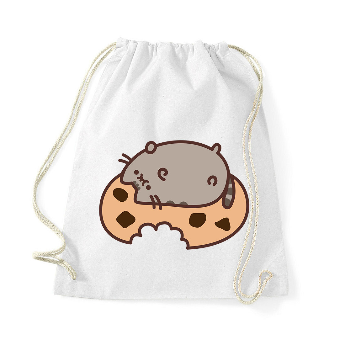 pusheen macska macskás cica cicás Fehér Tornazsák