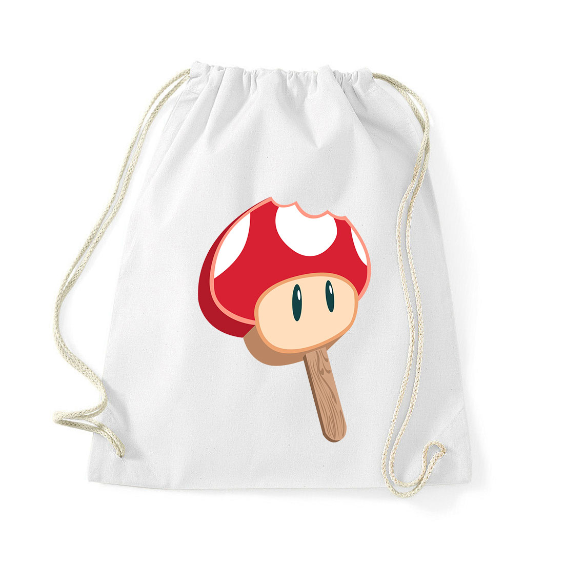 gomba fagyi nyár mario Fehér Tornazsák
