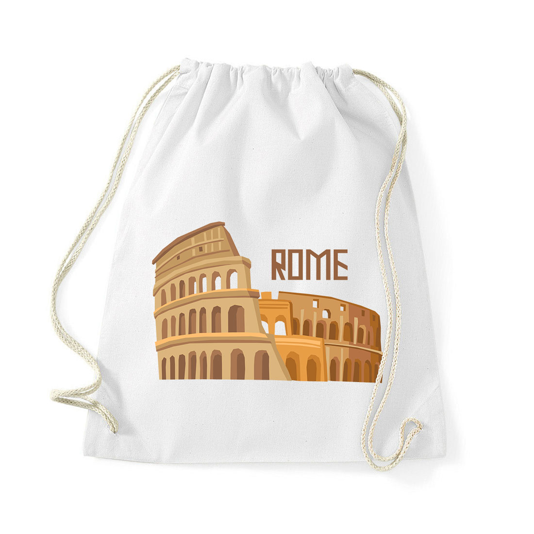 olaszország italy róma rome colosseum  Fehér Tornazsák