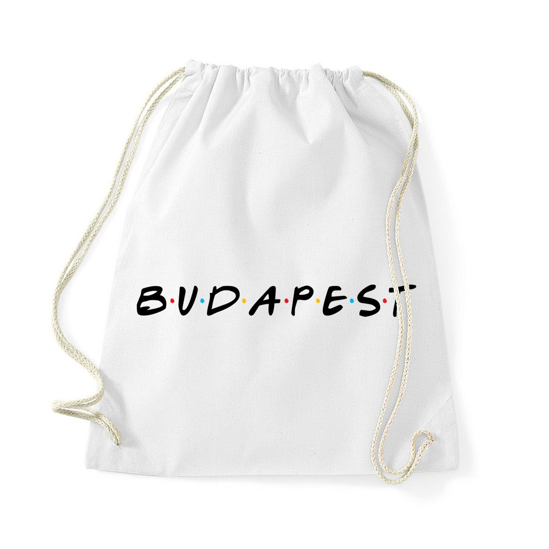 Budapest Fehér Tornazsák