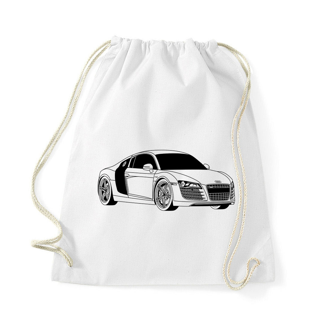 Audi Fehér Tornazsák