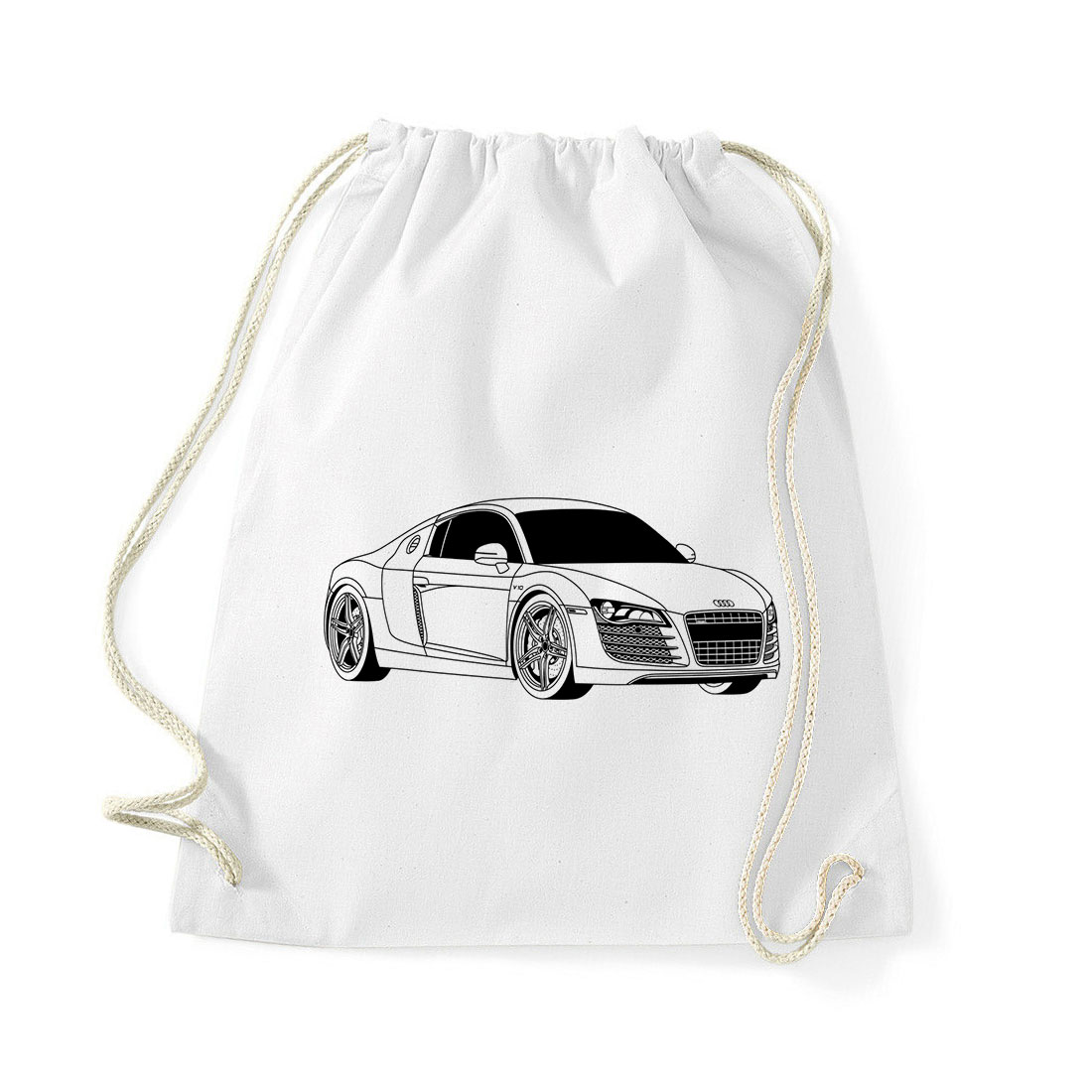 Audi Fehér Tornazsák