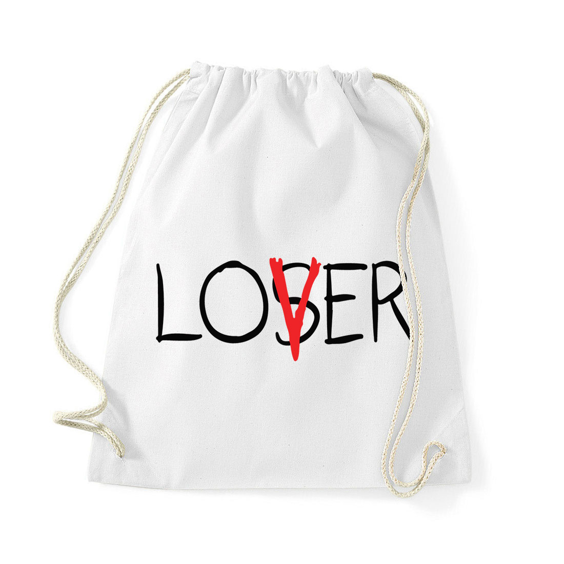 lover loser az stephen king it pennywise Fehér Tornazsák