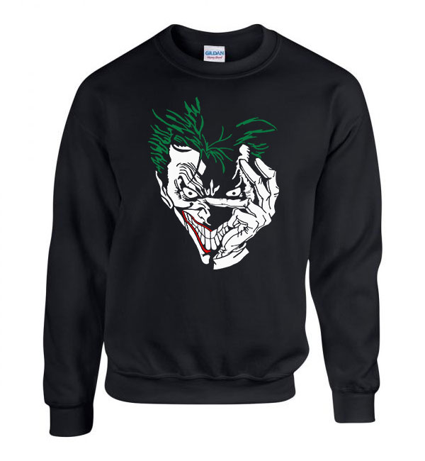 Joker Fekete Férfi Pulóver