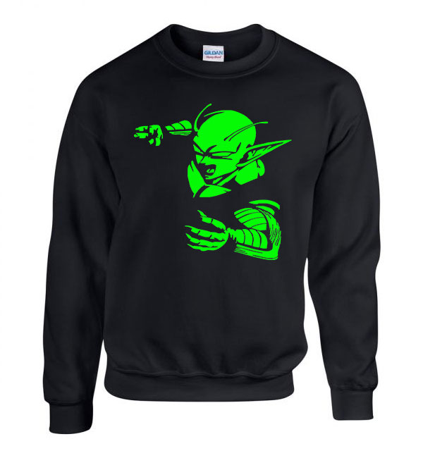 sátán dragon ball Fekete Férfi Pulóver