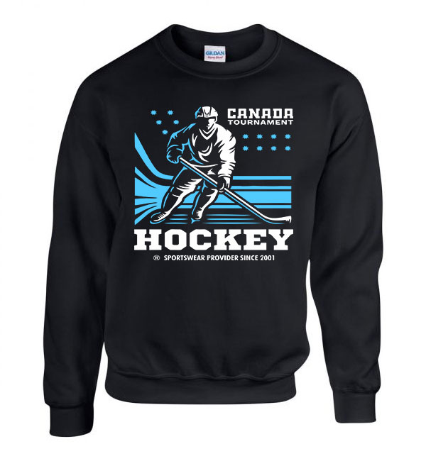 hockey hoki Fekete Férfi Pulóver