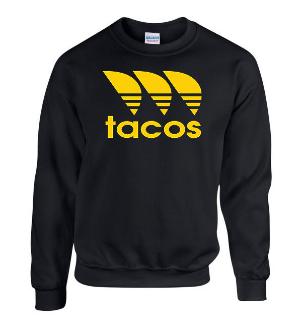 taco tacos Fekete Férfi Pulóver