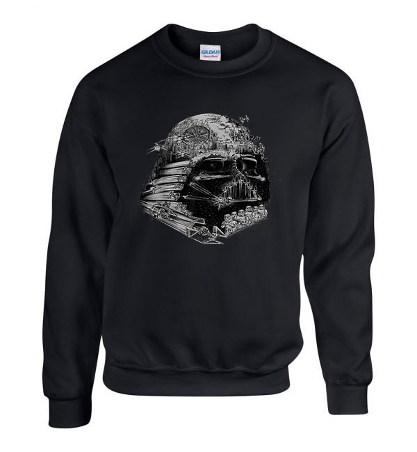 star wars darth vader Fekete Férfi Pulóver