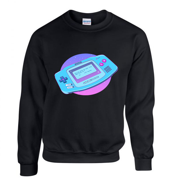 gameboy advance Fekete Férfi Pulóver