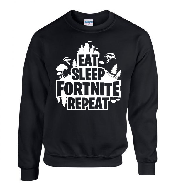 fortnite battle royale Fekete Férfi Pulóver