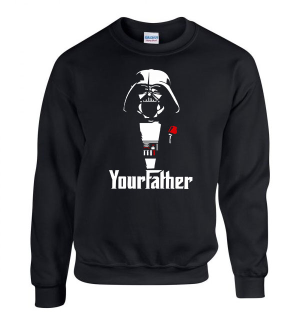 star wars darth vader Fekete Férfi Pulóver