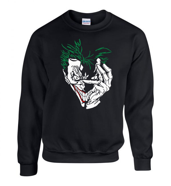 Joker Fekete Férfi Pulóver