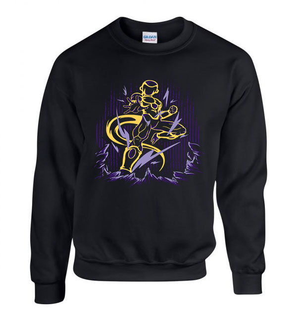 frieza dermesztő dragon ball Fekete Férfi Pulóver