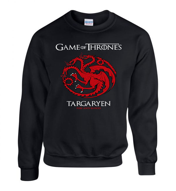 game of thrones trónok harca Fekete Férfi Pulóver