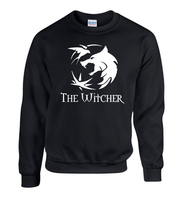 The Witcher A Vaják Fekete Férfi Pulóver