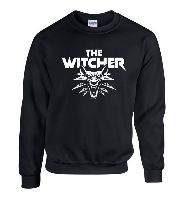 The Witcher A Vaják Fekete Férfi Pulóver