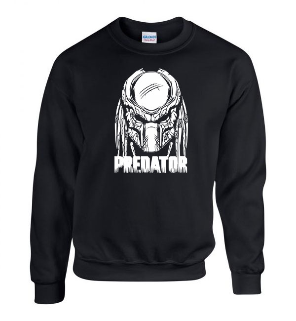 Predator Fekete Férfi Pulóver