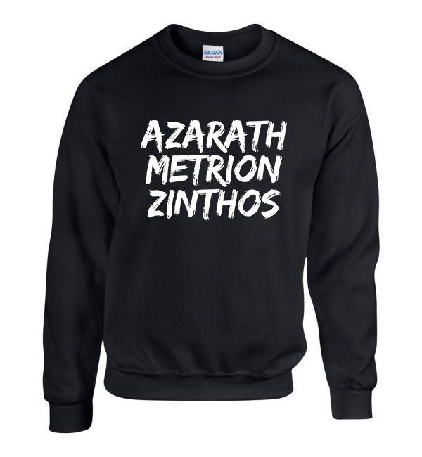 raven tini titánok azarath metrion zinthos Fekete Férfi Pulóver