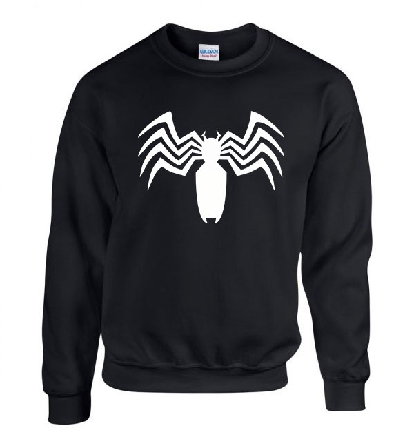 spider man pókember Fekete Férfi Pulóver