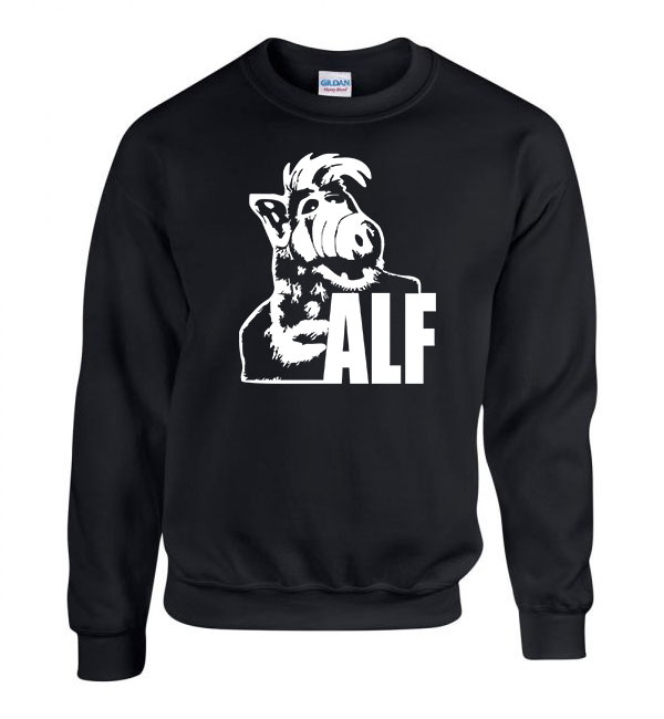 alf Fekete Férfi Pulóver