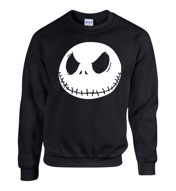 jack skellington Fekete Férfi Pulóver