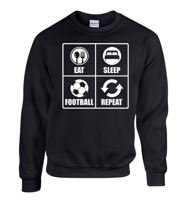 focis football foci Fekete Férfi Pulóver