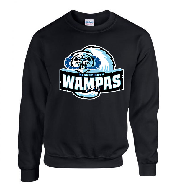 wampas star wars wampa Fekete Férfi Pulóver
