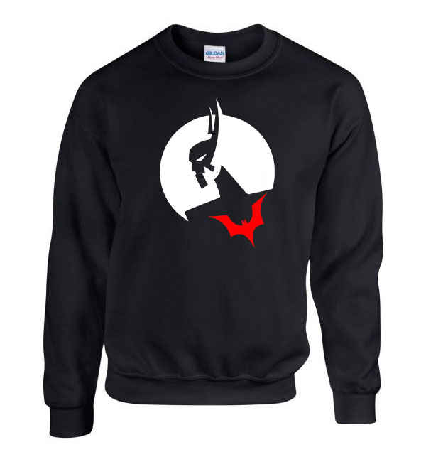 batman beyond Fekete Férfi Pulóver