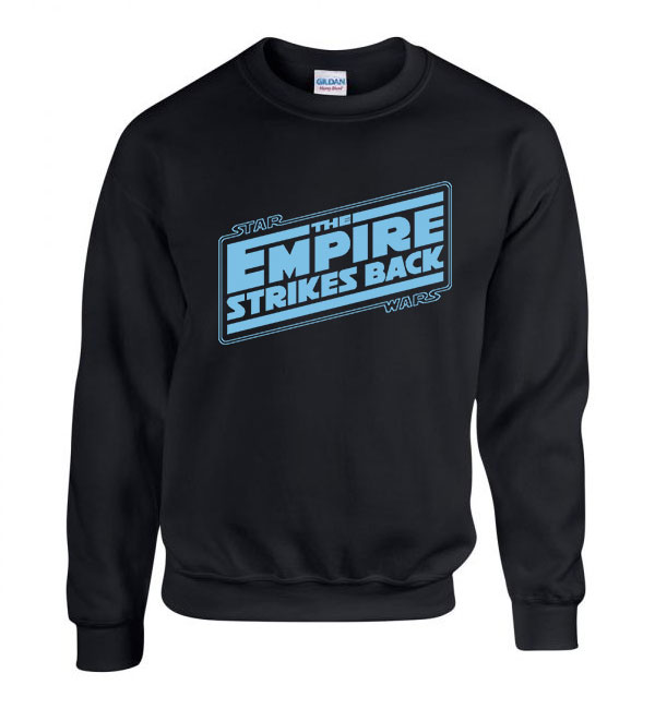 star wars a birodalom visszavág Fekete Férfi Pulóver
