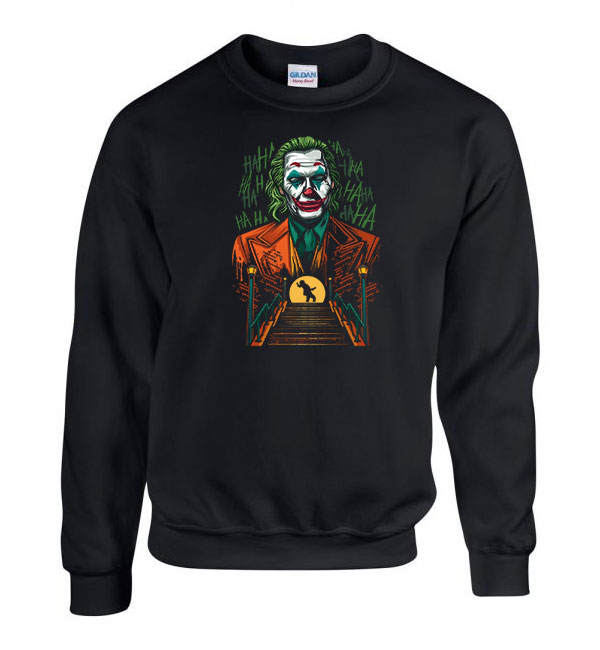 joker Fekete Férfi Pulóver