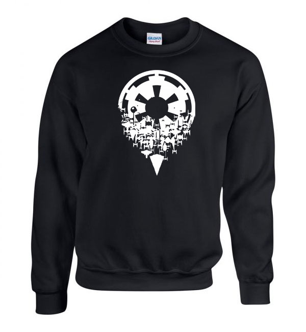 star wars birodalmi Fekete Férfi Pulóver