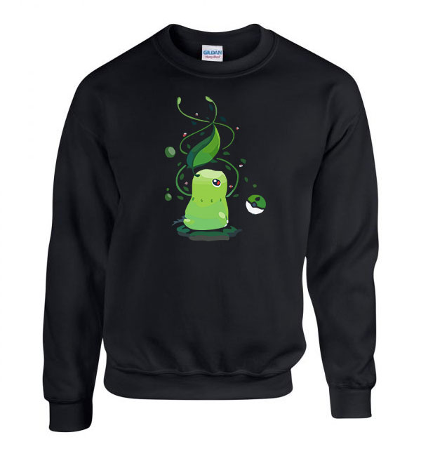 chikorita Fekete Férfi Pulóver