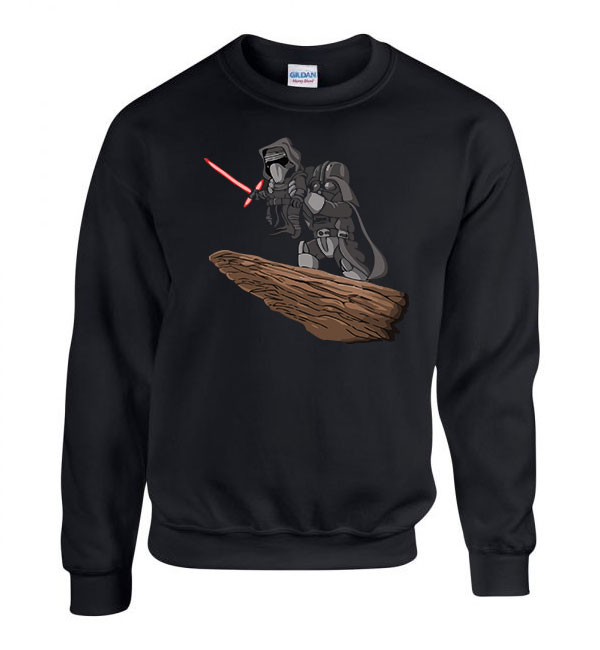 star wars kylo ren darth vader Fekete Férfi Pulóver