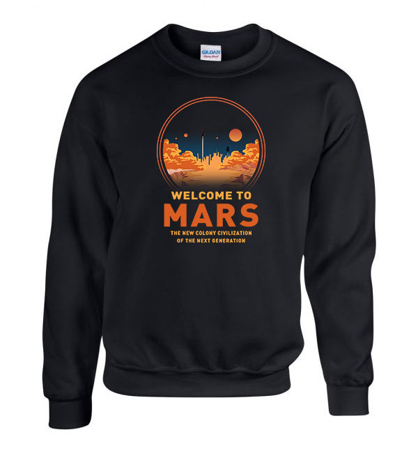 mars Fekete Férfi Pulóver